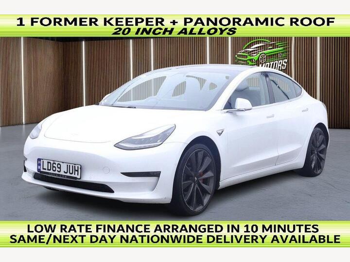 Tesla Model 3 (Dual Motor) Performance Auto 4WDE 4dr (Performance Upgrade)