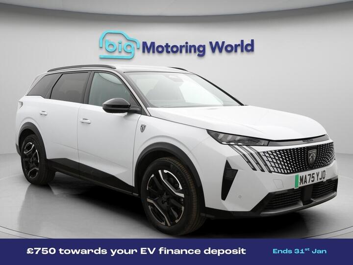 Peugeot E-5008 73kWh GT Auto 5dr