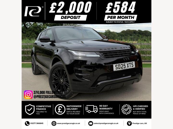 Land Rover RANGE ROVER EVOQUE 2.0 D200 MHEV Edition Auto 4WD Euro 6 (s/s) 5dr