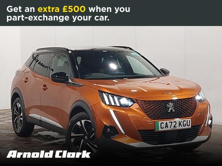 Peugeot E-2008 50kWh GT Auto 5dr (7kW Charger)