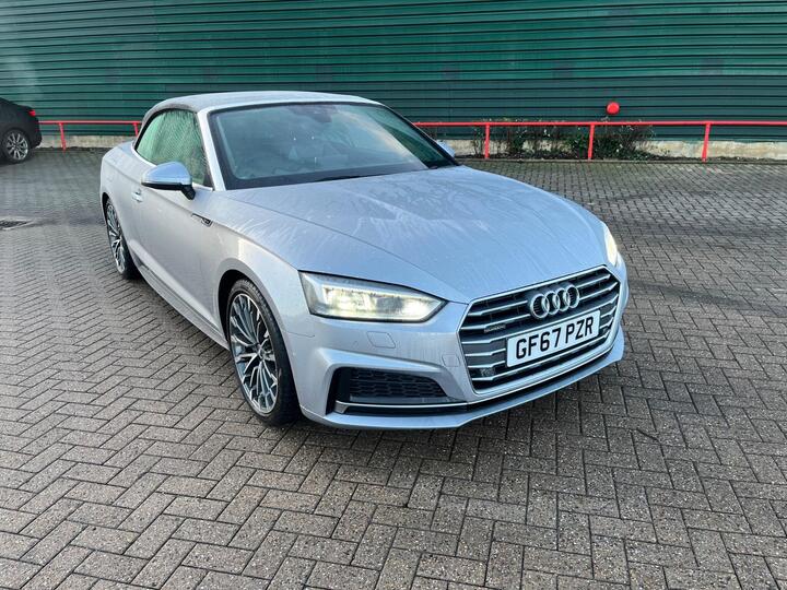 Audi A5 Cabriolet 2.0 TDI S Line S Tronic Quattro Euro 6 (s/s) 2dr Audi A5 Cabriolet 2.0 TDI S Line S Tronic Quattro Euro 6 (s/s) 2dr