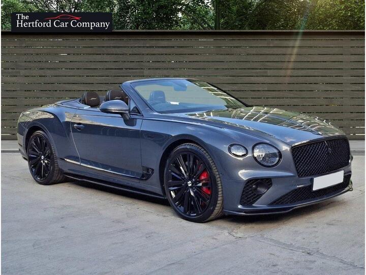 Bentley CONTINENTAL 6.0 W12 GTC Speed Auto 4WD Euro 6 2dr