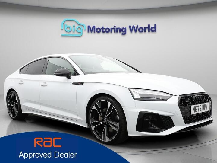 Audi A5 2.0 TDI 40 Black Edition Sportback S Tronic Quattro Euro 6 (s/s) 5dr