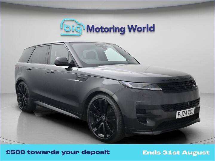 Land Rover Range Rover Sport 3.0 P460e 38.2kWh Dynamic SE Auto 4WD Euro 6 (s/s) 5dr