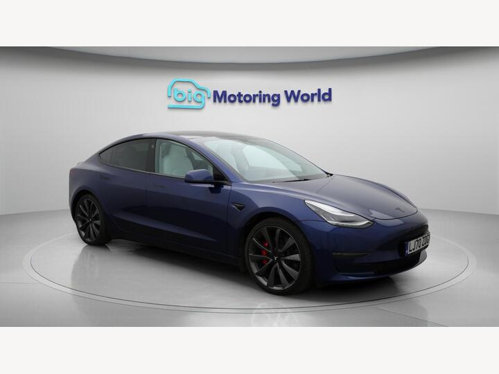 Tesla Model 3 (Dual Motor) Performance Auto 4WDE 4dr (Performance Upgrade)