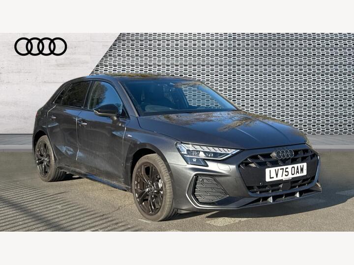 Audi A3 1.5 TFSIe 40 Black Edition Sportback S Tronic Euro 6 (s/s) 5dr 17.9kWh
