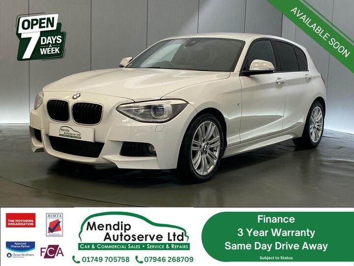 BMW 1 Series 1.6 116i M Sport Hatchback 5dr Petrol Auto Euro 5 (s/s) (136 Ps)