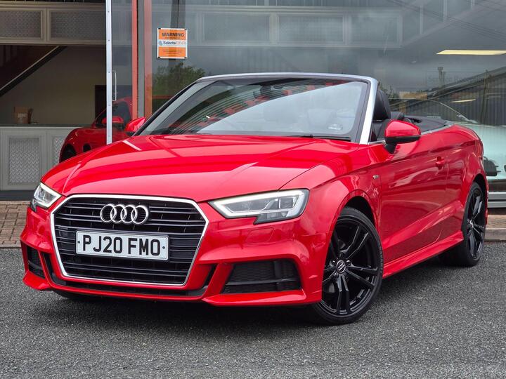 Audi A3 Cabriolet 1.5 TFSI 35 S Line S Tronic Euro 6 (s/s) 2dr Audi A3 Cabriolet 1.5 TFSI 35 S Line S Tronic Euro 6 (s/s) 2dr