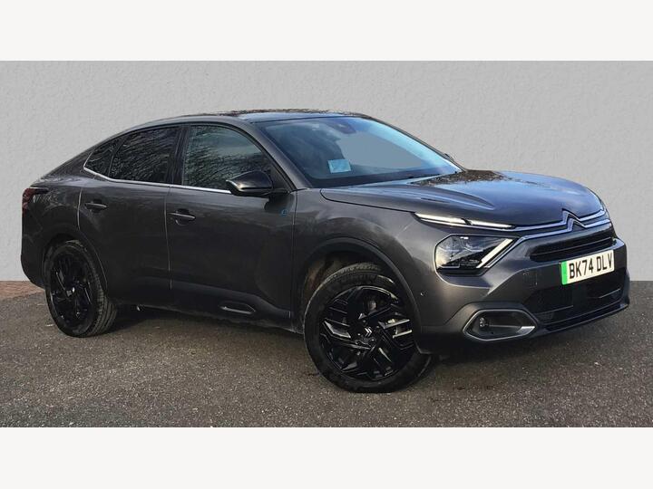 Citroen C4 X 50kWh E-series Fastback Auto 4dr (7.4kW Charger) Citroen C4 X 50kWh E-series Fastback Auto 4dr (7.4kW Charger)