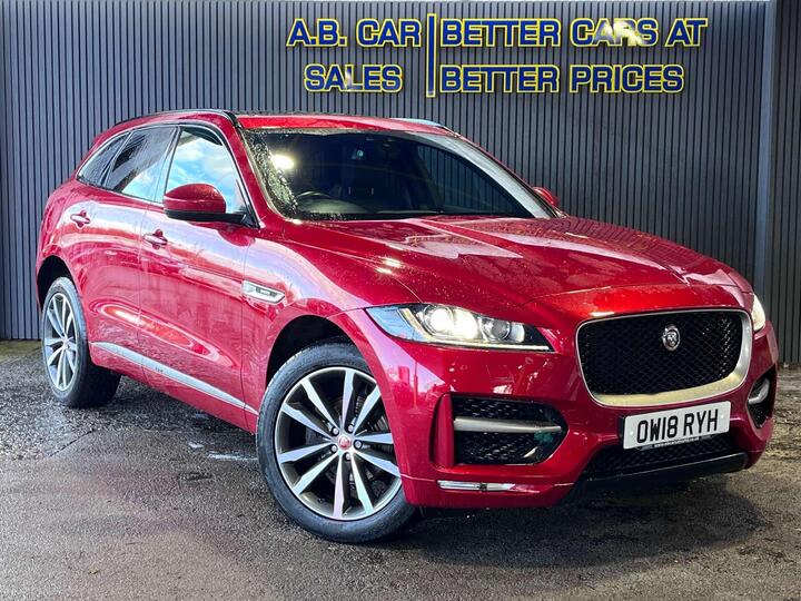 Jaguar F-PACE 2.0 P250i R-Sport Auto AWD Euro 6 (s/s) 5dr