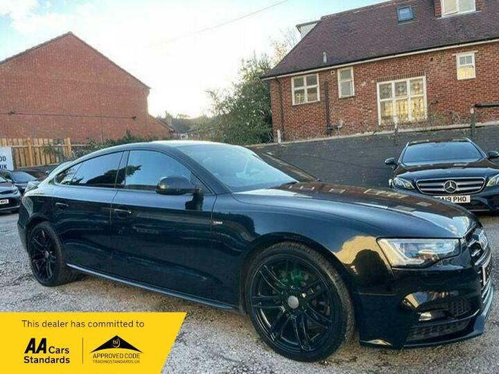 Audi A5 2.0 TDI Black Edition Plus Sportback S Tronic Quattro Euro 6 (s/s) 5dr