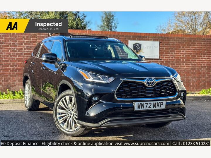 Toyota Highlander 2.5 VVT-h Excel CVT 4WD Euro 6 (s/s) 5dr Toyota Highlander 2.5 VVT-h Excel CVT 4WD Euro 6 (s/s) 5dr