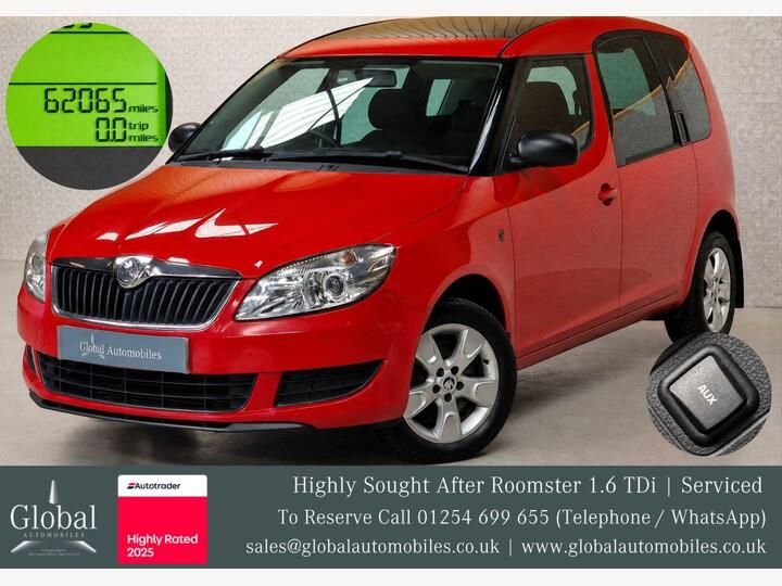 Skoda ROOMSTER 1.6 TDI SE Euro 5 5dr