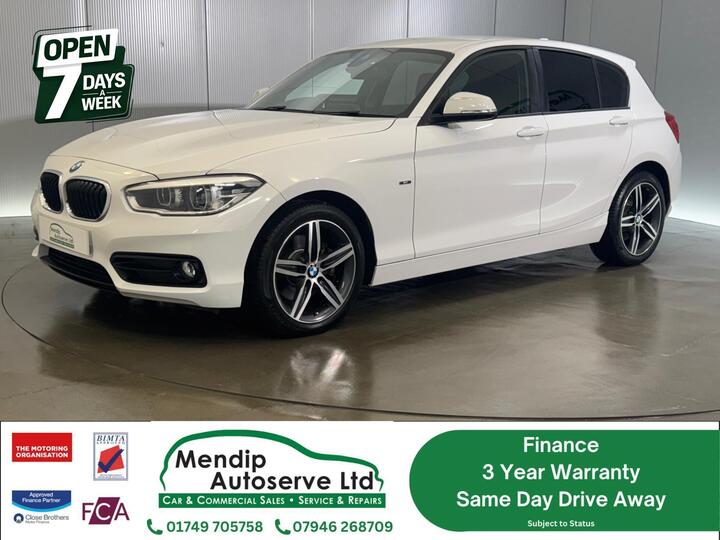 BMW 1 Series 1.6 120i Sport Hatchback 5dr Petrol Auto Euro 6 (s/s) (177 Ps)