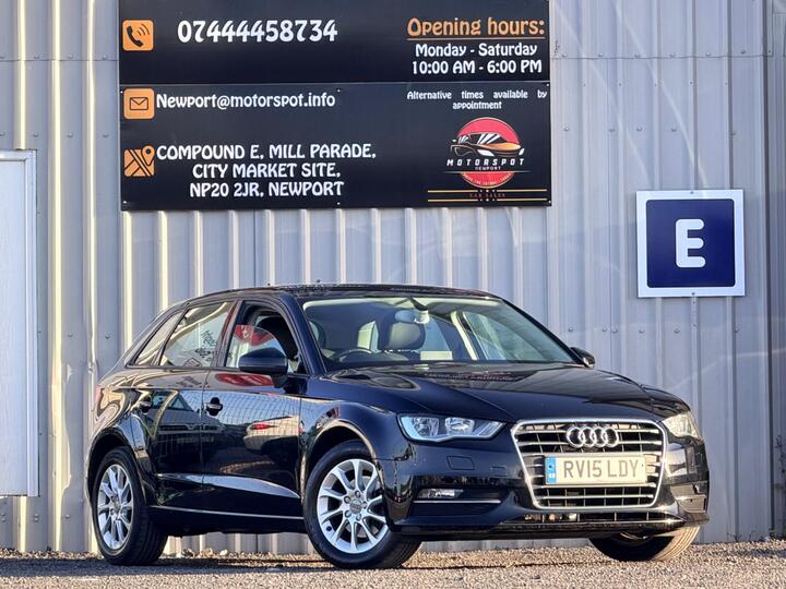 Audi A3 1.6 TDI SE Sportback Euro 6 (s/s) 5dr