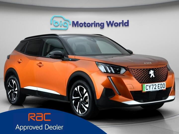 Peugeot E-2008 50kWh GT Auto 5dr (7kW Charger)