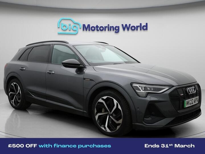 Audi E-tron 50 Black Edition Auto Quattro 5dr 71.2kWh (11kW Charger)