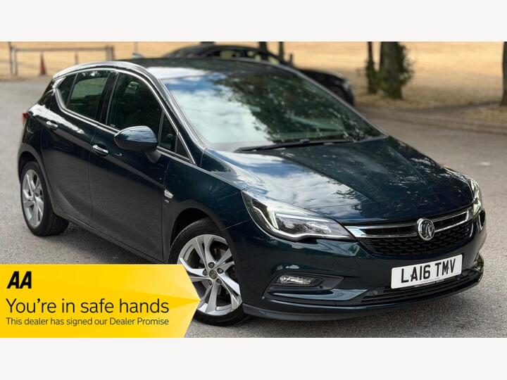 Vauxhall Astra 1.4i Turbo SRi Nav Auto Euro 6 (s/s) 5dr