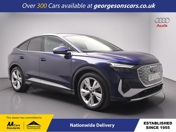 Audi Q4 E-TRON 40 S Line Sportback Auto 5dr 82kWh