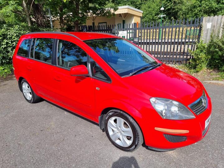 Vauxhall Zafira 1.8 16V Exclusiv Euro 5 5dr