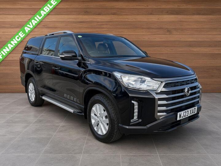 SsangYong MUSSO 2.2D Rebel Auto 4WD Euro 6 4dr
