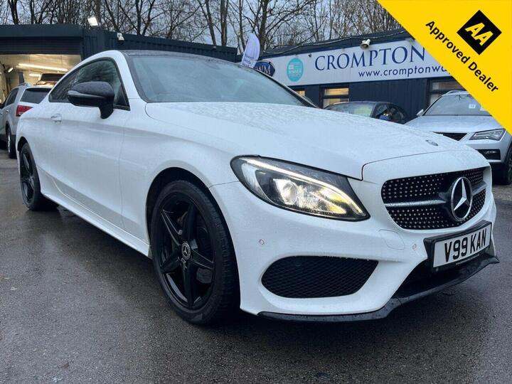 Mercedes-Benz C-CLASS 2.1 C220d AMG Line (Premium) G-Tronic+ Euro 6 (s/s) 2dr Mercedes-Benz C-CLASS 2.1 C220d AMG Line (Premium) G-Tronic+ Euro 6 (s/s) 2dr
