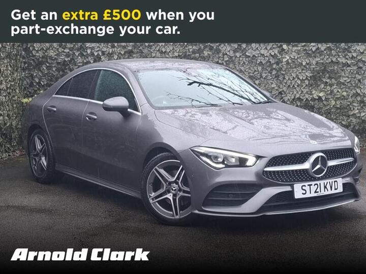 Mercedes-Benz CLA 1.3 CLA180 AMG Line Coupe 7G-DCT Euro 6 (s/s) 4dr