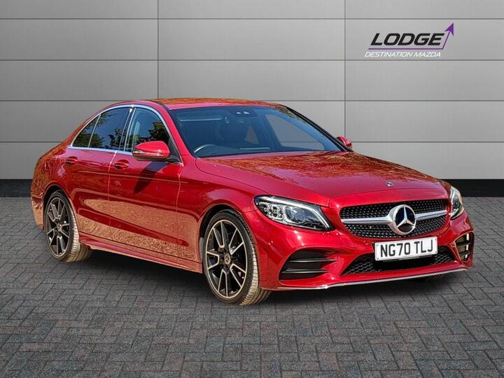 Mercedes-Benz C Class 2.0 C220d AMG Line (Premium) G-Tronic+ Euro 6 (s/s) 4dr