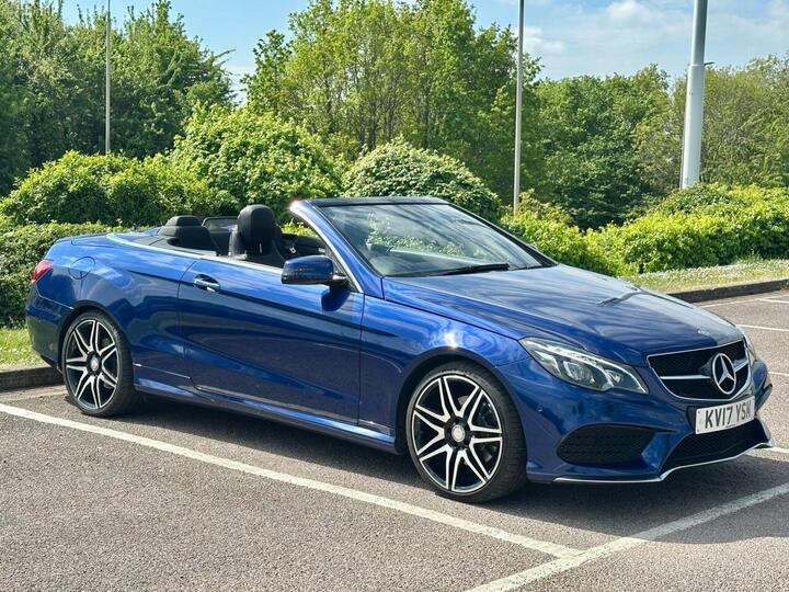 Mercedes-Benz E-CLASS 2.1 E220d AMG Line Edition (Premium) Cabriolet G-Tronic+ Euro 6 (s/s) 2dr Mercedes-Benz E-CLASS 2.1 E220d AMG Line Edition (Premium) Cabriolet G-Tronic+ Euro 6 (s/s) 2dr