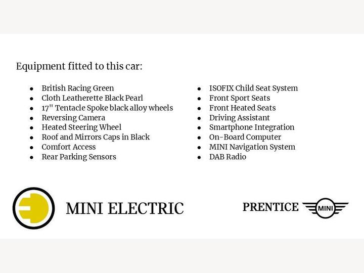 MINI Hatch Cooper SE 32.6kWh Level 2 Auto 3dr