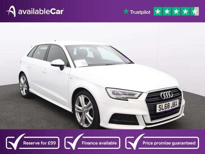 Audi A3 1.0 TFSI 30 S Line Sportback Euro 6 (s/s) 5dr
