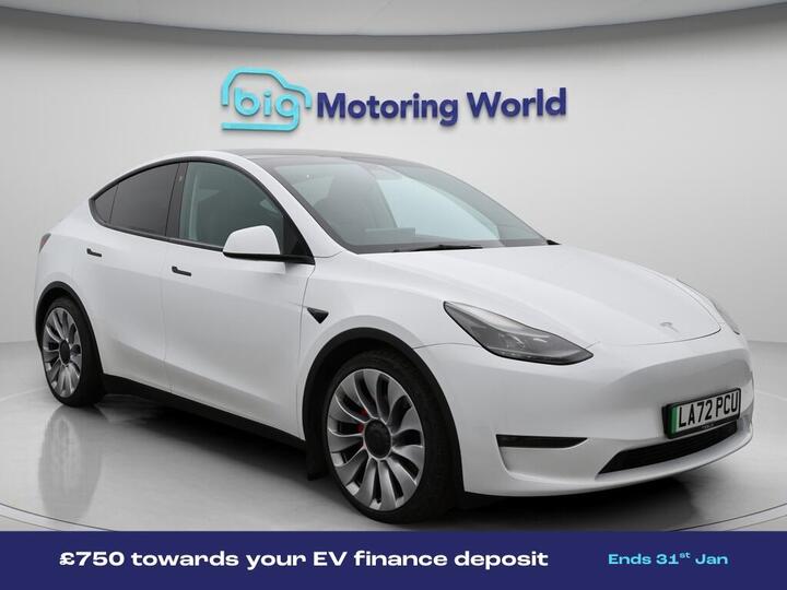 Tesla Model Y (Dual Motor) Performance Auto 4WDE 5dr
