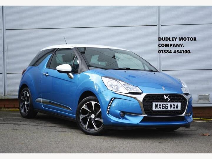 DS AUTOMOBILES DS 3 1.6 BlueHDi Elegance Euro 6 (s/s) 3dr