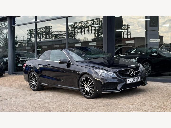 Mercedes-Benz E Class 2.1 E220d AMG Line Edition Cabriolet G-Tronic+ Euro 6 (s/s) 2dr Mercedes-Benz E Class 2.1 E220d AMG Line Edition Cabriolet G-Tronic+ Euro 6 (s/s) 2dr