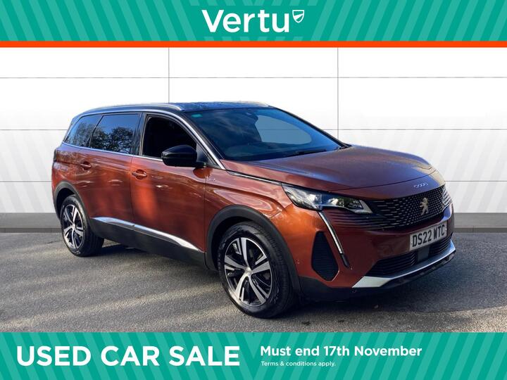 Peugeot 5008 1.5 BlueHDi GT EAT Euro 6 (s/s) 5dr Peugeot 5008 1.5 BlueHDi GT EAT Euro 6 (s/s) 5dr