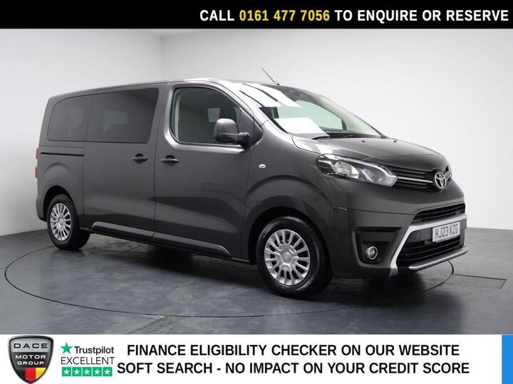 Toyota PROACE VERSO 1.5D Shuttle Medium MPV MWB Euro 6 (s/s) 5dr (9 Seat) Toyota PROACE VERSO 1.5D Shuttle Medium MPV MWB Euro 6 (s/s) 5dr (9 Seat)