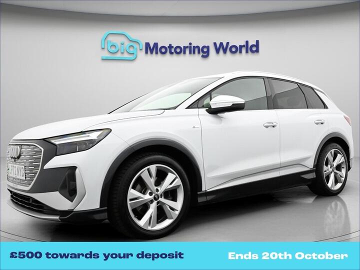 Audi Q4 E-tron 35 S Line Auto 5dr 55kWh
