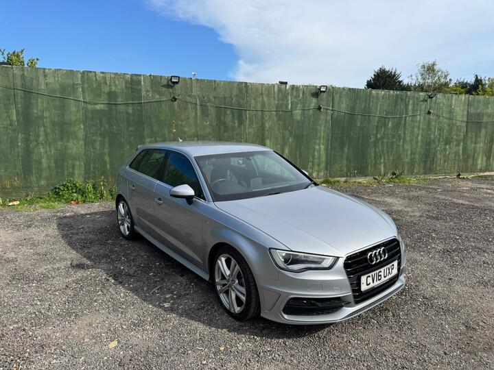 Audi A3 1.6 TDI S Line Sportback S Tronic Euro 6 (s/s) 5dr (Nav)