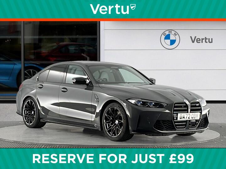 BMW M3 Competition 3.0 BiTurbo Competition Steptronic M XDrive Euro 6 (s/s) 4dr