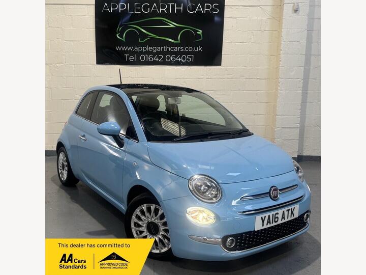 Fiat 500 0.9 TwinAir Lounge Euro 6 (s/s) 3dr