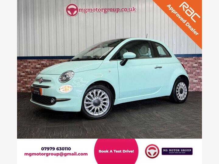 Fiat 500 1.2 Lounge Euro 6 (s/s) 3dr