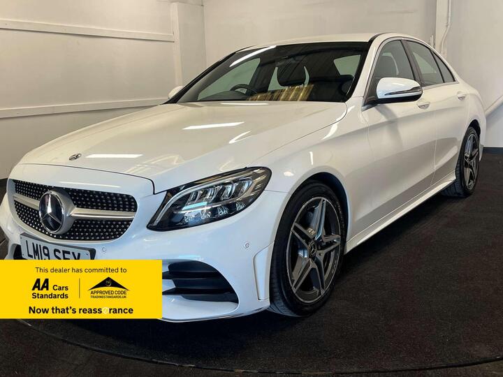 Mercedes-Benz C-CLASS 1.5 C200 MHEV EQ Boost AMG Line G-Tronic+ Euro 6 (s/s) 4dr