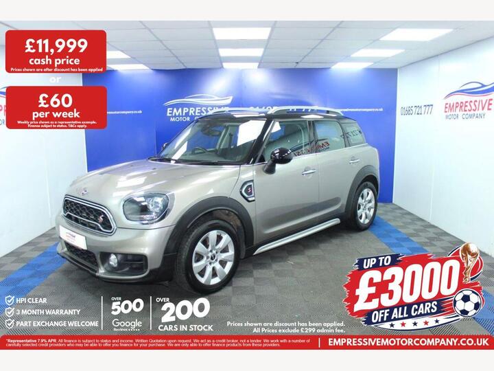 MINI COUNTRYMAN 2.0 GPF Cooper S Euro 6 (s/s) 5dr