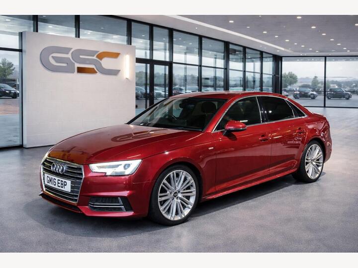 Audi A4 2.0 TDI S Line S Tronic Quattro Euro 6 (s/s) 4dr