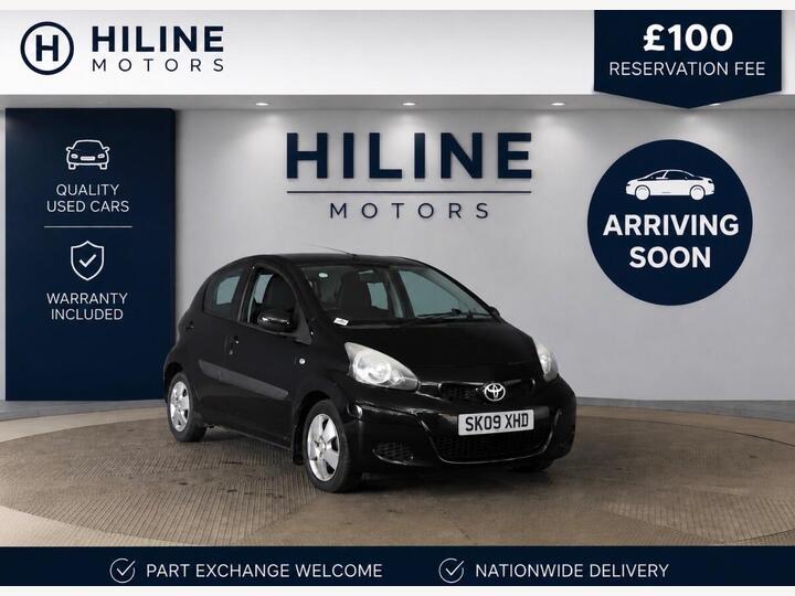 Toyota AYGO 1.0 VVT-i Black MultiMode Euro 4 5dr (AC)