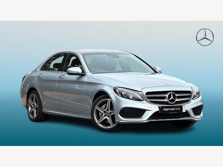 Mercedes-Benz C-Class Saloon 2.1 C220d AMG Line (Premium Plus) G-Tronic+ 4MATIC Euro 6 (s/s) 4dr