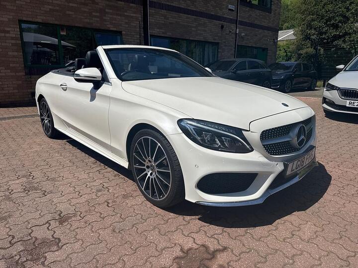 Mercedes-Benz C Class 2.1 C220d AMG Line (Premium Plus) Cabriolet G-Tronic+ 4MATIC Euro 6 (s/s) 2dr