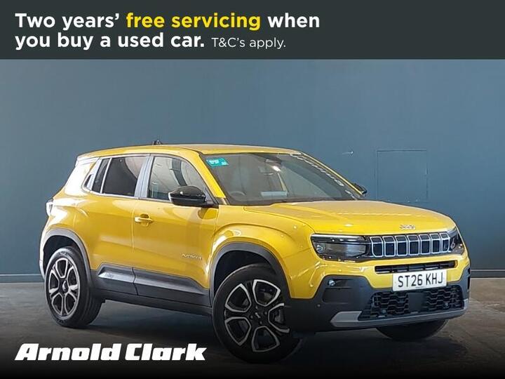 Jeep Avenger 1.2 E-Hybrid Altitude E-DCT Euro 6 (s/s) 5dr Jeep Avenger 1.2 E-Hybrid Altitude E-DCT Euro 6 (s/s) 5dr