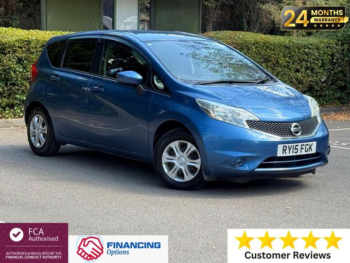 Nissan Note Acenta 1.2L| Safety Package| 24M Warnty