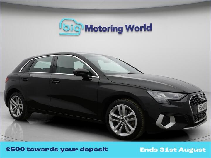 Audi A3 1.4 TFSIe 40 Sport Sportback S Tronic Euro 6 (s/s) 5dr 13kWh
